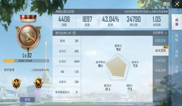 和平精英团竞胜场是什么意思