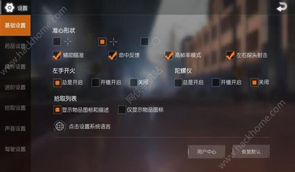 荒野行动的辅助瞄准什么意思